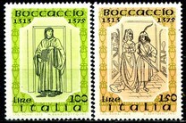 Italia 1975 - Boccaccio 2v.neuzat,perfecta stare(z)