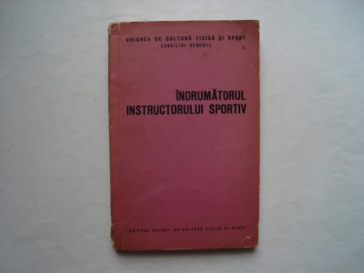 Indrumatorul instructorului sportiv foto