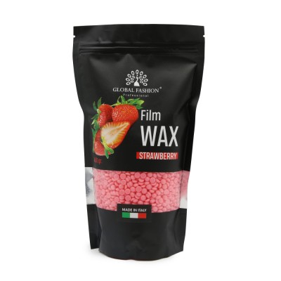 Ceară pentru epilare Global Fashion 450 gr, căpșuni foto