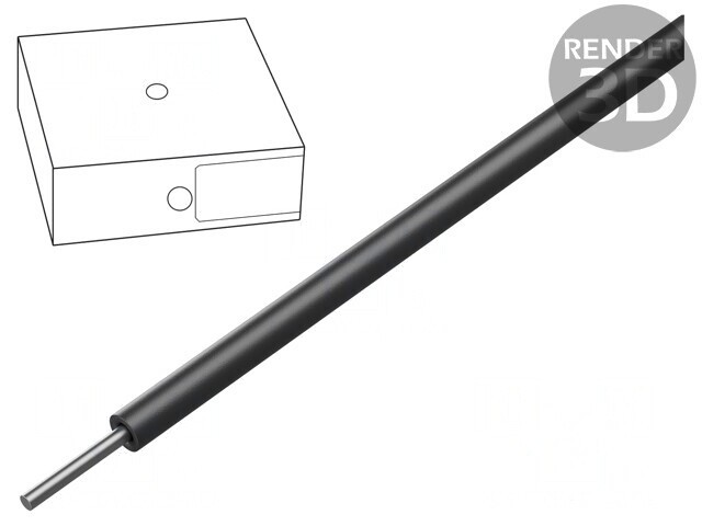 Cablu electric 1x2,5mm2 silicon negru 100m