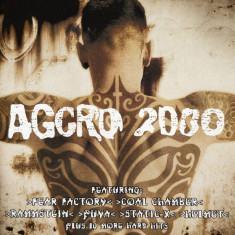 (CD) Various - Aggro 2000 (EX) Industrial, Goth Rock, Nu Metal, Heavy Metal