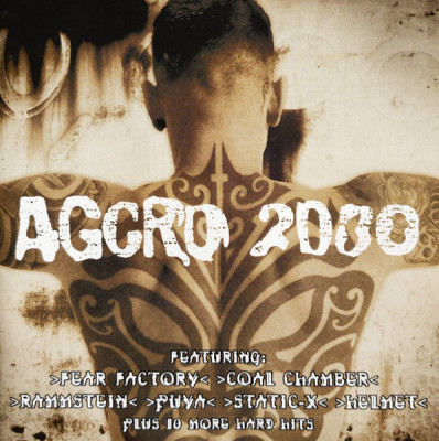 (CD) Various - Aggro 2000 (EX) Industrial, Goth Rock, Nu Metal, Heavy Metal foto