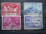 1949 SERIE UPU HONG KONG,COLONII BRITANICE, Stampilat