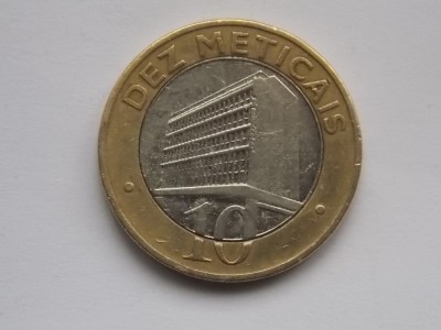 10 METICAIS 2006 MOZAMBIC foto