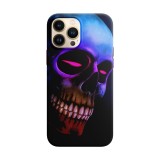 Husa compatibila cu Apple iPhone 13 Pro model The look of death, Silicon, TPU, Viceversa, Transparent, Carcasa