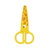 Foarfeca plastic prescolari,girafa,13 cm,1 bucata blister