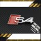 Emblema Sline S4 grila fata Audi