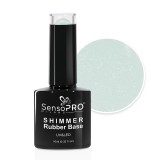 Cumpara ieftin Shimmer Rubber Base SensoPRO Milano - #53 Vanilla Sparkles, 10ml