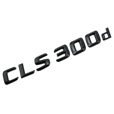 Emblema CLS 300d Negru, pentru spate portbagaj Mercedes foto