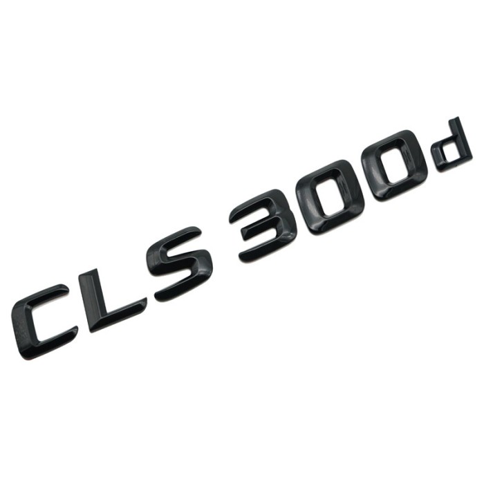 Emblema CLS 300d Negru, pentru spate portbagaj Mercedes
