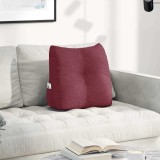 vidaXL Perna pentru spate Roșu Vin 45 x 24 x 50 cm țesătură 42014357
