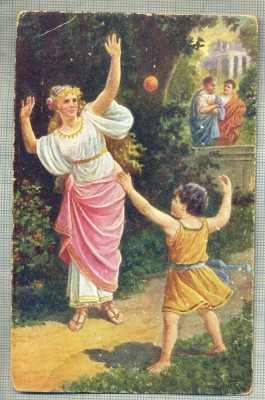 AD 251 C. P. VECHE -QUO VADIS ?- LYGIA W DOMU AULUSW- PATATA -WIEN - AUSTRIA foto