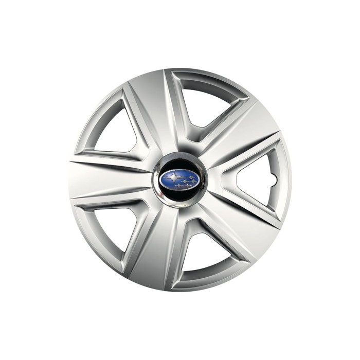 Set 4 capace roti Cu Inel Cromat Esprit R14 pentru gama auto Subaru