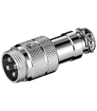 Mufa microfon XLR tata NC4 4 pini pe fir Goobay
