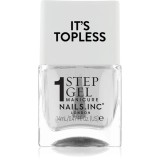 Nails Inc. It&rsquo;s Topless lac de unghii sub forma de gel pentru un efect de lunga durata culoare Mia 14 ml