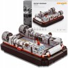 SET DE BLOCURI DE CONSTRUCȚIE HOVERCRAFT PENTRU COPII MODEL MILITAR