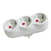 Triplu stecher in line, 3 x Schuko