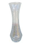 VAZA VINTAGE DIN STICLA TEHNICA CRACKLE