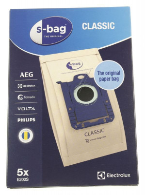 E200S SAC ASPIRATOR S-BAG CLASSIC 5 BUC. 9001684621 pentru aspirator ELECTROLUX / AEG foto