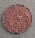 ONE CENT NEWFOUNDLAND 1917