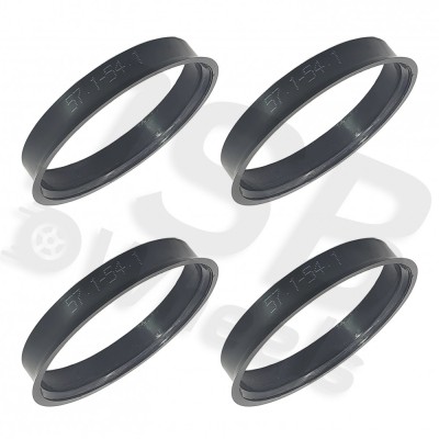 Set inele de centrare jante 57.1-54.1 mm pentru Hyundai, Kia, Mazda, Suzuki foto