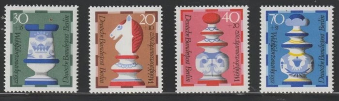 Berlin 1972 - Piese de sah, serie neuzata