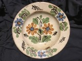 Arta / Traditie - Farfurie taraneasca cu flori realizata in Transilvania !