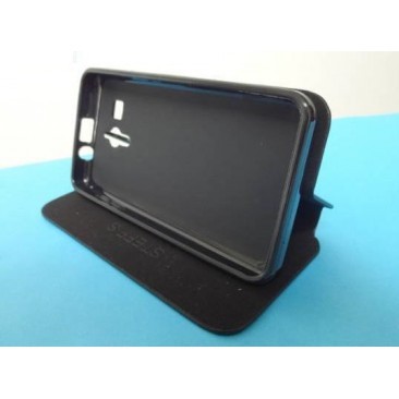 HUSA FLIP STAND APPLE IPHONE 6 / 6S PLUS NEGRU BLISTER foto