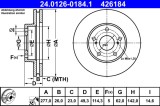 ATE 24.0126-0184.1 Disc frana
