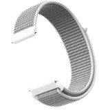 Curea material textil, compatibila cu Garmin Vivoactive 4, Telescoape QR, 22mm, Light Gray, Very Dream