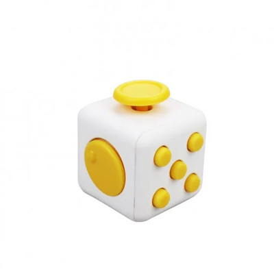 Fidget Cub antistres, Magic cube, Galben 1010ZX foto