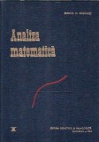 Analiza matematica I: algebra. Calcul diferential - Marcel Rosculet