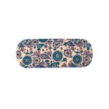 Toc ochelari pluta imprimeu floral albastru