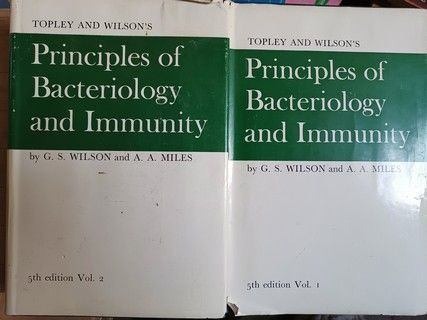 Topley and Wilson&#039;s Principles of Bacteriology and Immunity vol.1-2- G.S.Wilson, A.A.Miles