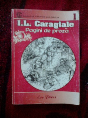 h4 PAGINI DE PROZA - I. L. CARAGIALE foto