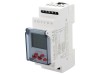 Timer digital Zamel PCM-07/U DPDT, 0.1s-100h, 250V AC 16A, Sina DIN, 12 Pini