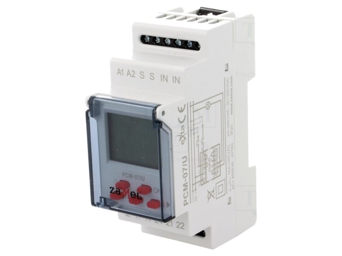Timer digital DPDT 0,1s-100h