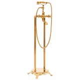 Cumpara ieftin Robinet de cada independent, auriu, 99,5 cm, otel inoxidabil