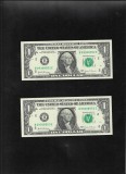 Set Statele Unite ale Americii USA SUA 2 x 1 dollar 2017 New York B aunc, America de Nord