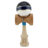 Kendama X ROYAL SPIKE Originala, Ata 55 cm Negru/Dark Blue Gold/Alb