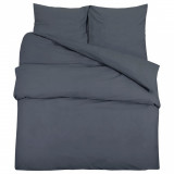 Cumpara ieftin Set cu husa de pilota, antracit, 220x240 cm, bumbac