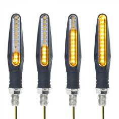 SEMNALIZARE MOTO dinamica semnalizatoare MOTOCICLETA scuter cu LED secventiala