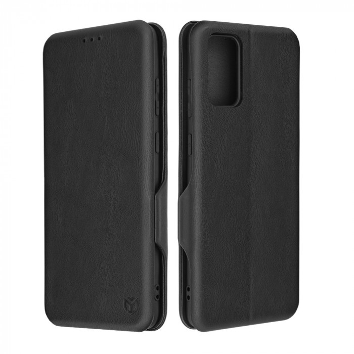 Husa pentru Samsung Galaxy S20 Plus 4G / S20 Plus 5G Techsuit Safe Wallet Plus, Black