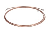 Conducta frana cupru cu niplu diametru 4,75 mm, filet exterior plin, Grosime perete 0,9 mm, filet M10x1/M10x1, lungime 3700 mm