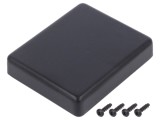 Carcasă universală SMART ABS neagră 65x76x16mm