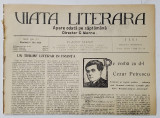 VIATA LITERARA , DIRECTOR G. MURNU , SAPTAMANAL , ANUL I , NR. 12 , 8 MAI , 1926