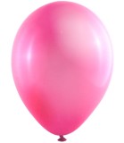 Baloane Metalice Roz 50 Buc. 12" (30cm) Latex Natural Globos Festival - Petreceri Aniversari Copii