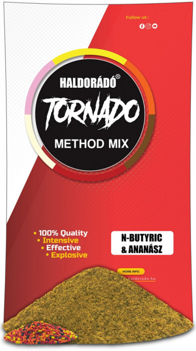 Haldorado - Nada TORNADO Method Mix - N-Butyric &amp; Ananas 500g