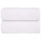 vidaXL Prosoape pentru oaspeți 2 buc Alb 30x50 cm 360 g/m&sup2; 100% bumbac