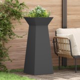 VidaXL Suport pentru plante Negru Metal 40 x 40 x 101 cm Ghivece